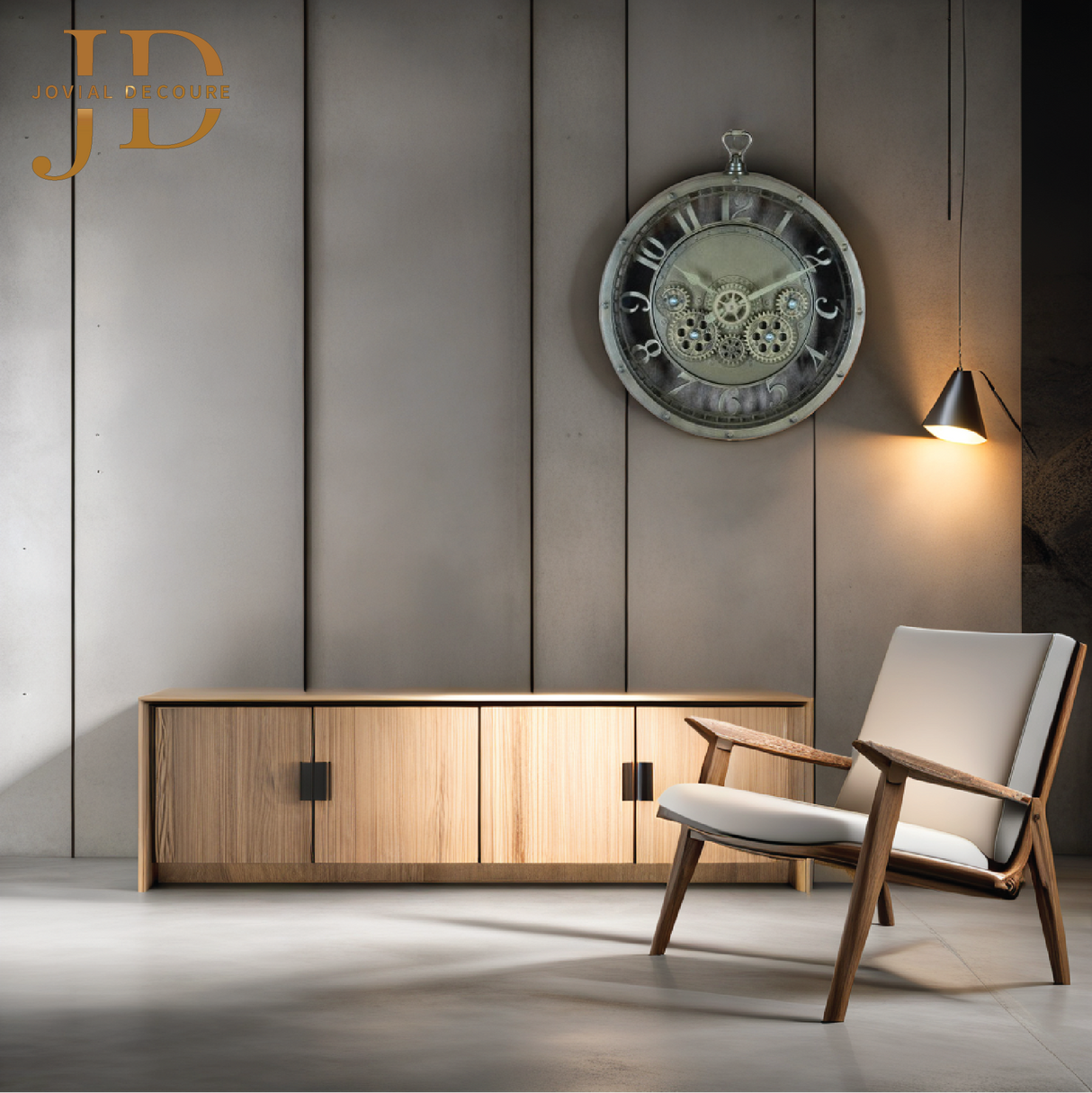 Retro Style Wall Clock