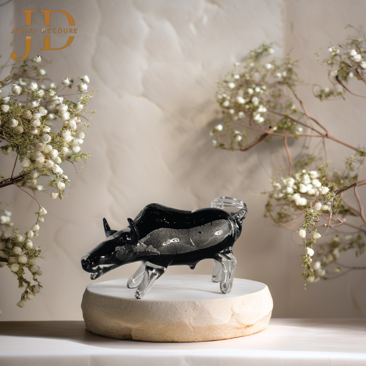 Black Bull Glass Antique