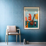 Boy Guitar 3D WallArt