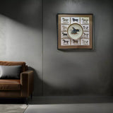 Creme Frame with Plate Horse 3D WallArt
