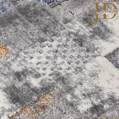 Doormat Squares Grey Multicolour Design (40cmx60cm)