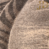 Doormat Leafy Design Grey (50cmx75cm)
