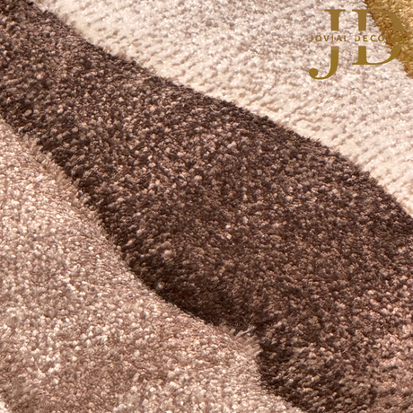 Doormat Waves Brown Design (50cmx75cm)
