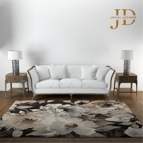 Carpet Aquarius Floral Brown