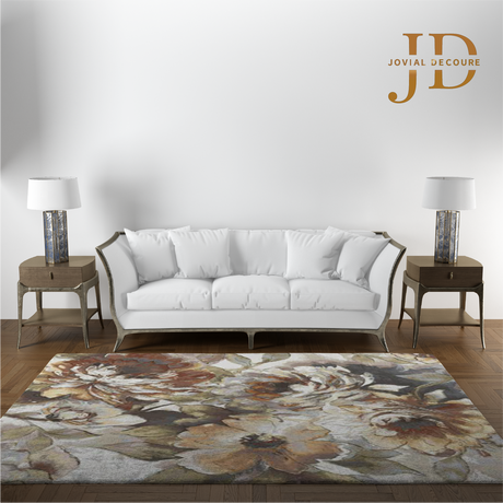Carpet Aquarius Floral Cream