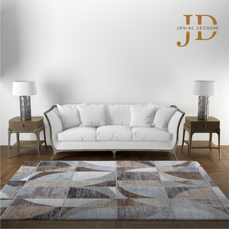 Carpet Aquarius Cream Grey Brown