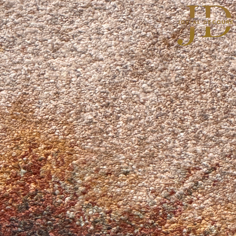 Doormat Floral Design Cream-Green (50cmx75cm)