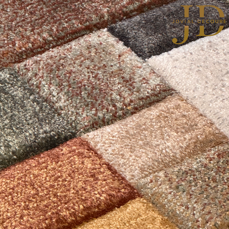 Doormat Squares Multicolour Design (50cmx75cm)
