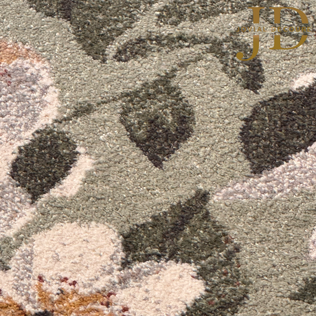 Doormat Green Floral Design (50cmx75cm)