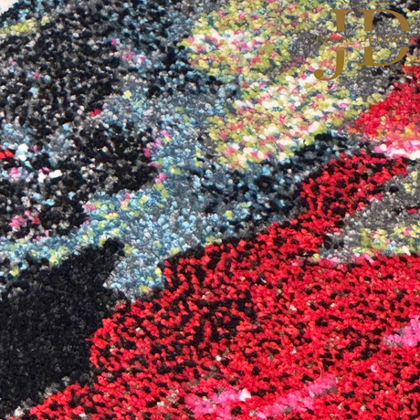 Doormat Floral Design Multicolored (40cmx60cm)