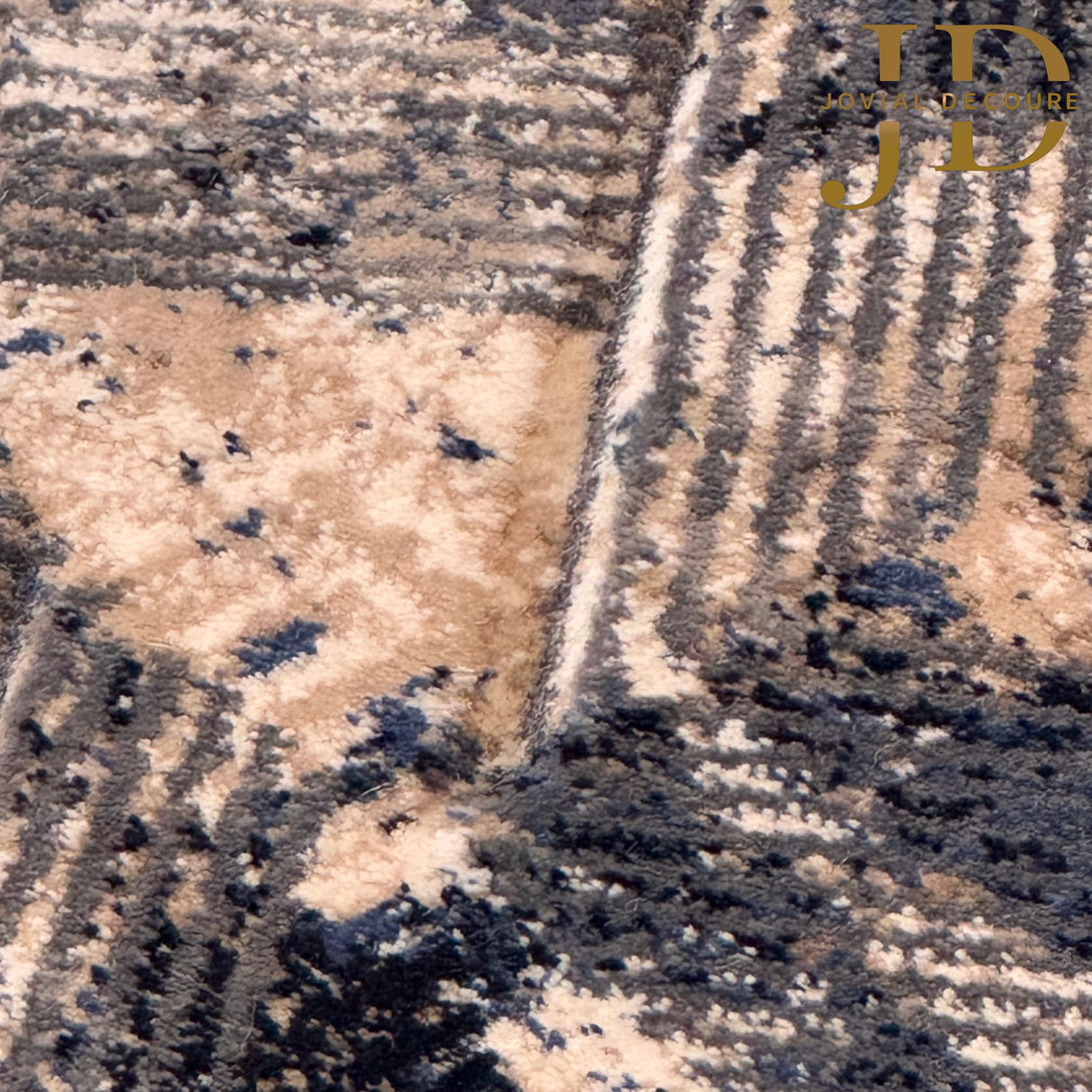 Doormat Abstract Design Black (40cmx60cm)