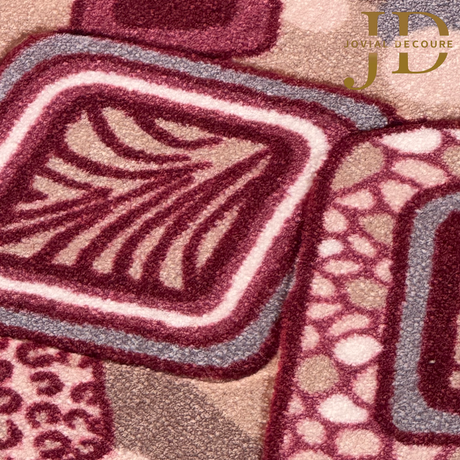 Doormat Floral Design Multicolored (40cmx60cm)