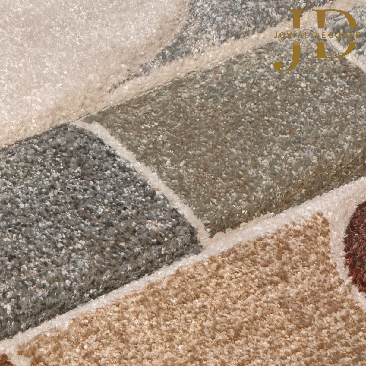Doormat Modern Multicoloured Design (50cmx75cm)