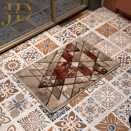 Doormat Triangular Design Multicolour (40cmx60cm)