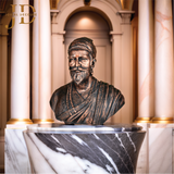 Chhatrapati Shivaji Maharaj Idol Bronze-Toned
