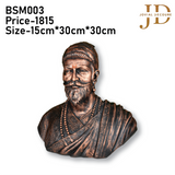 Chhatrapati Shivaji Maharaj Idol Bronze-Toned