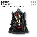 Chhatrapati Shivaji Maharaj on Sinhasan Black