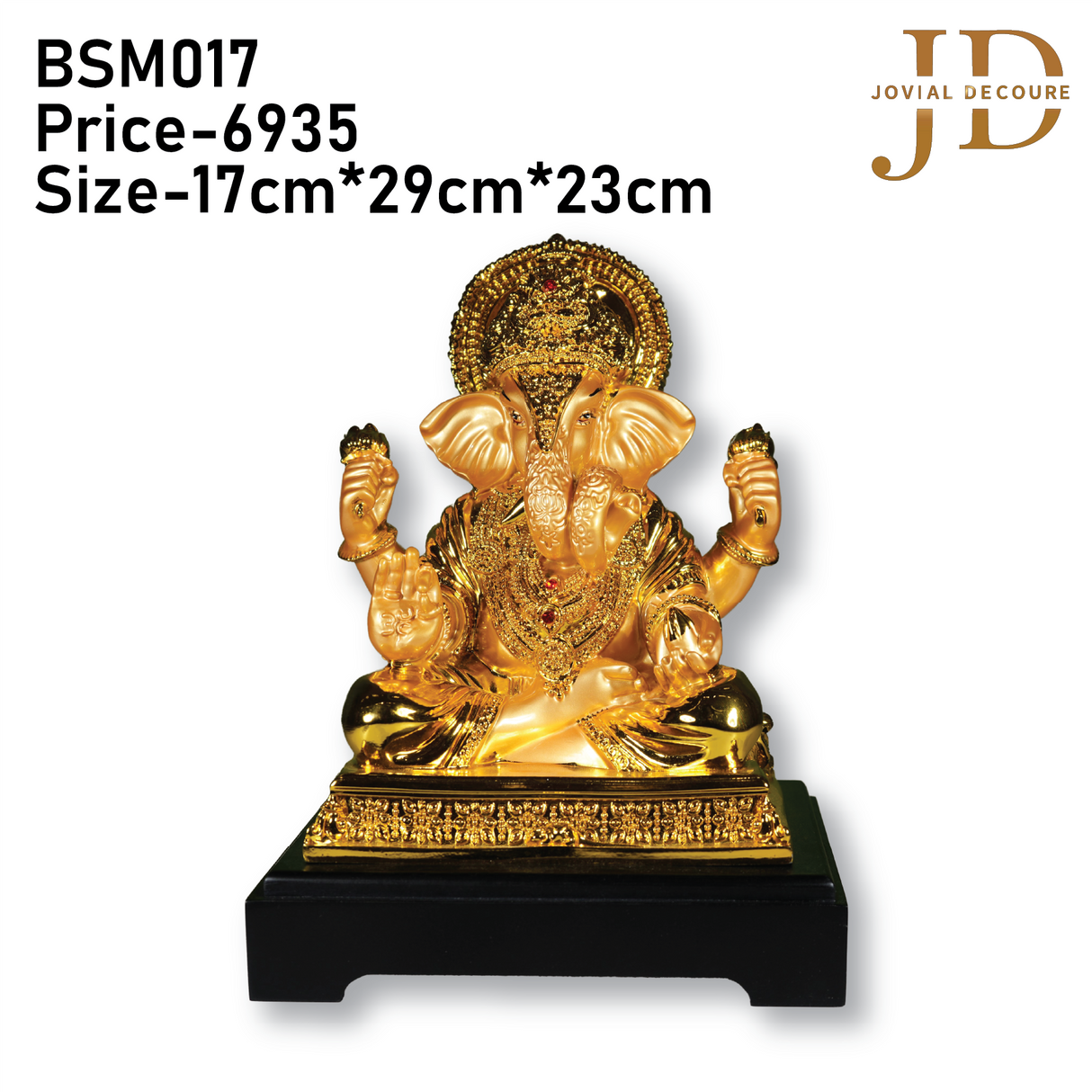 Golden Glory Shree Ganesha Idol