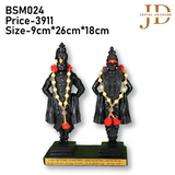 Vitthal Rukmini Idol Black