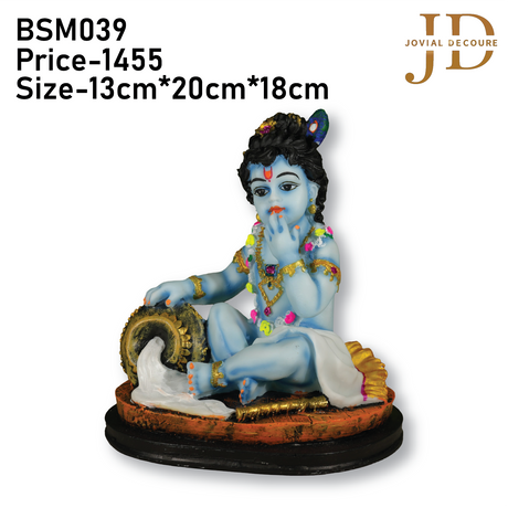 Lord Krishna Idol Blue