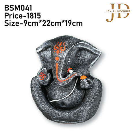 Lord Ganesha Idol Grey