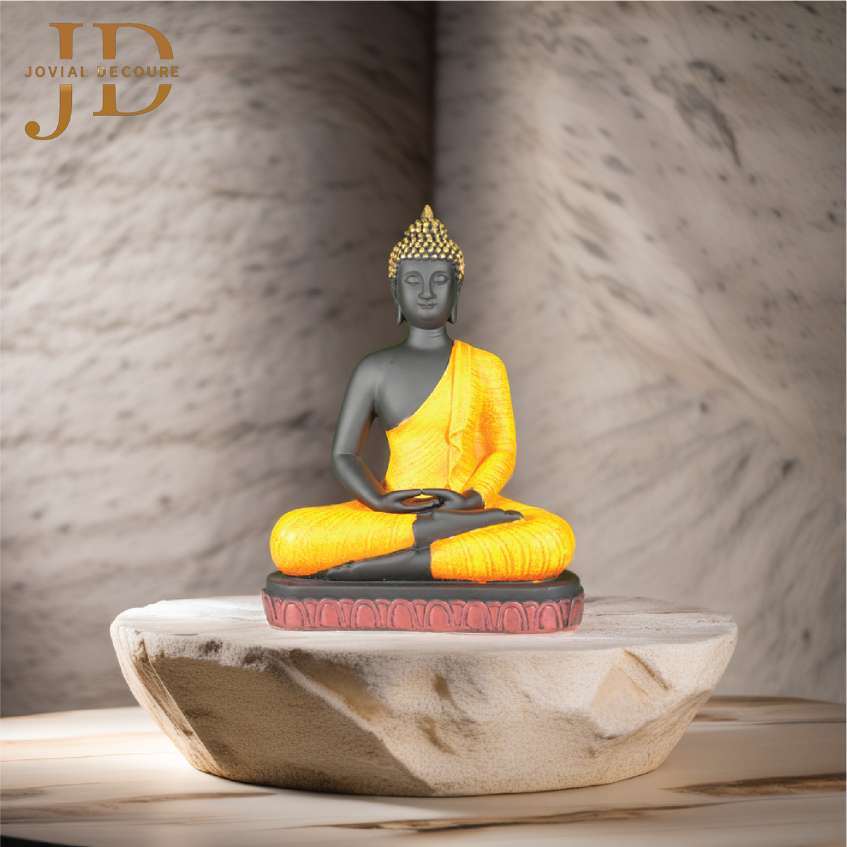 Meditating Buddha Idol Medium