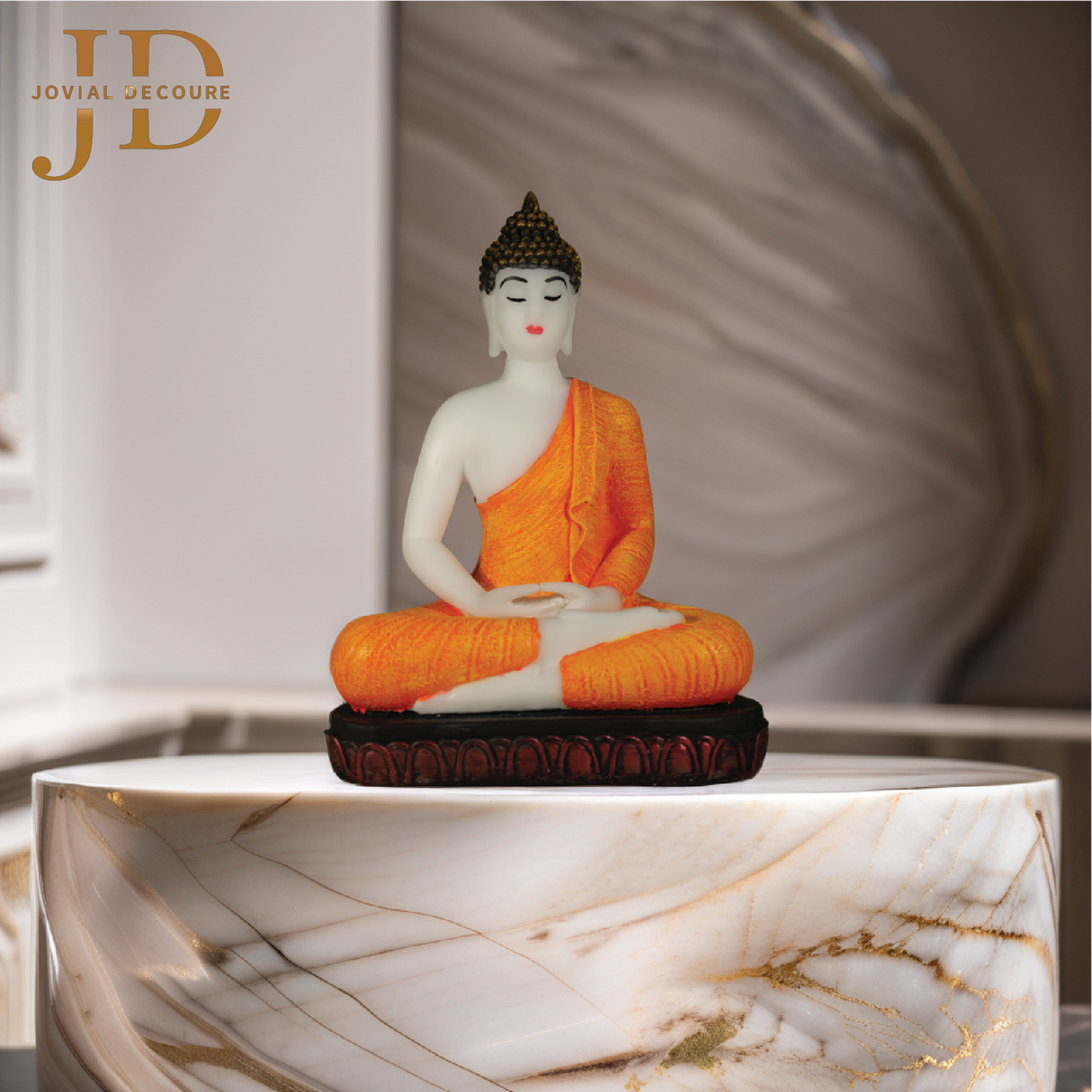 Meditating Buddha Idol Medium