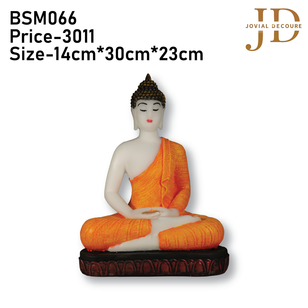 Meditating Buddha Idol Medium