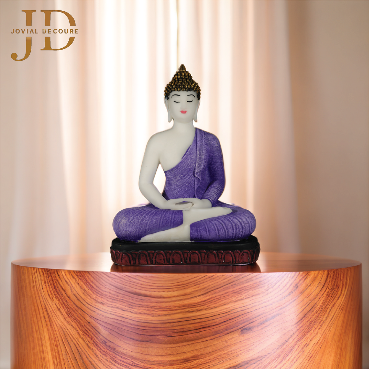Meditating Buddha Idol Medium