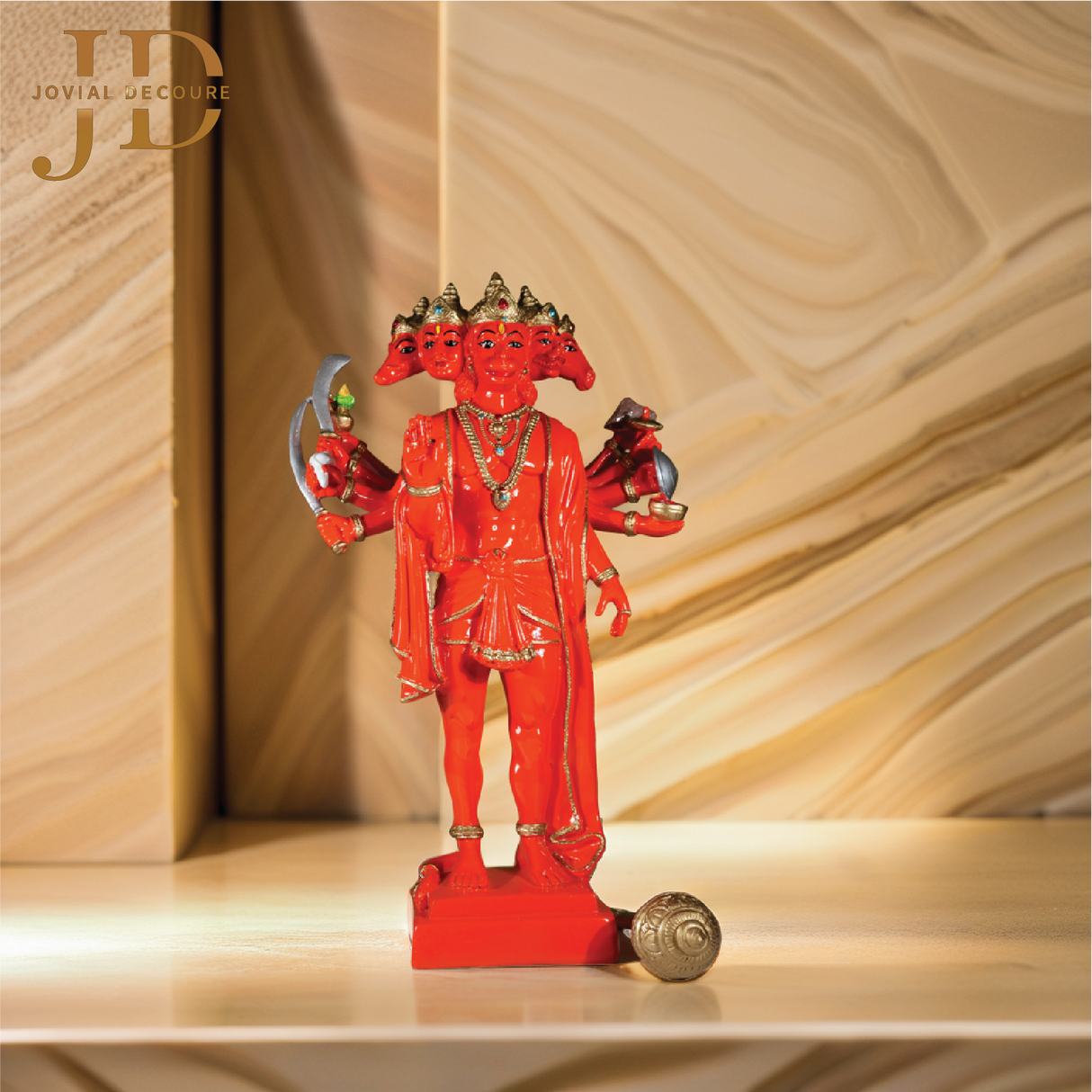 Panchmukhi Hanuman Idol Standing Medium