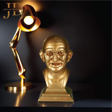 Mahatma Gandhi Portrait Sculpture/Statue with Quote