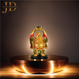 Laughing Buddha Happy Man hands up Idol