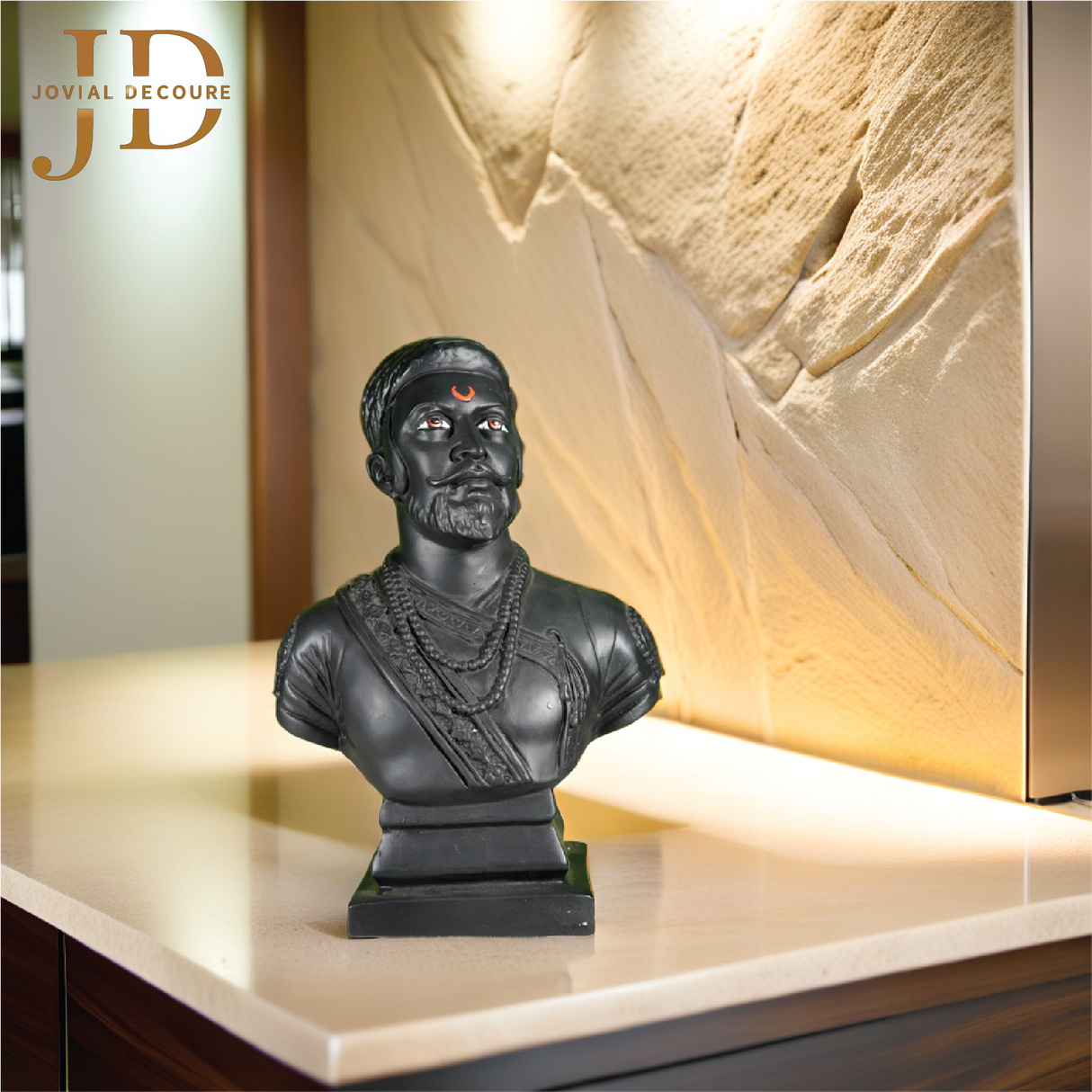 Chhatrapati Shivaji Maharaj Statue Black