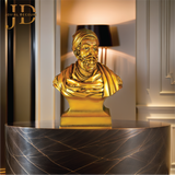 Chhatrapati Shivaji Maharaj Statue Gold Big