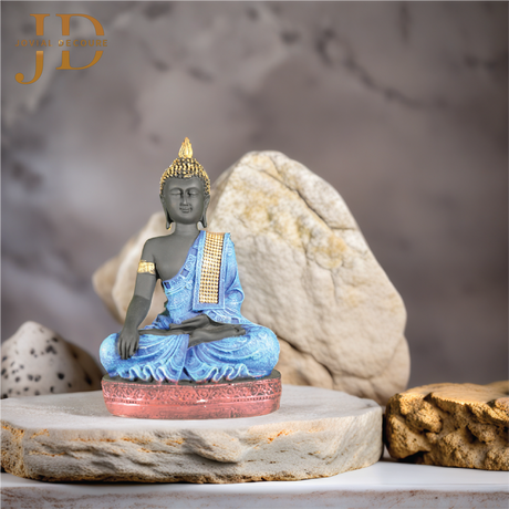 Meditating Buddha Idol Statue