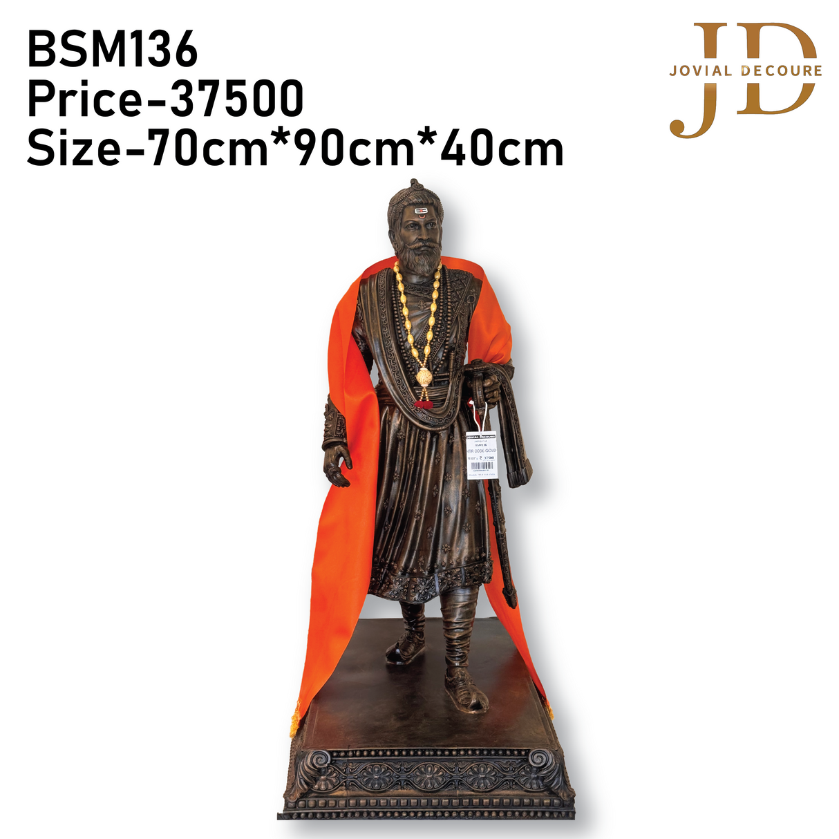 Chhatrapati Shivaji Maharaj Idol 3Feet