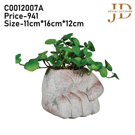 Hand Planter - Fist Flower Pot 01