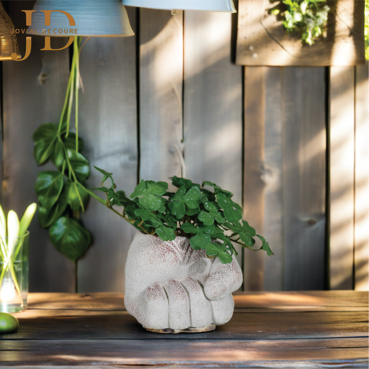 Hand Planter - Fist Flower Pot 02