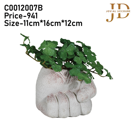 Hand Planter - Fist Flower Pot 02