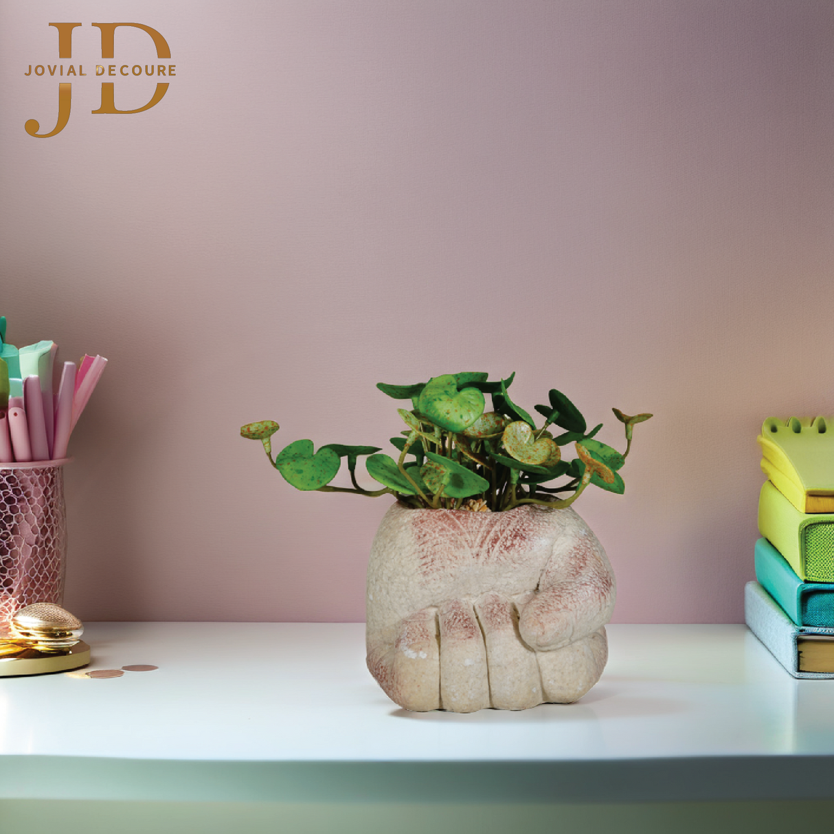 Hand Planter - Fist Flower Pot 03