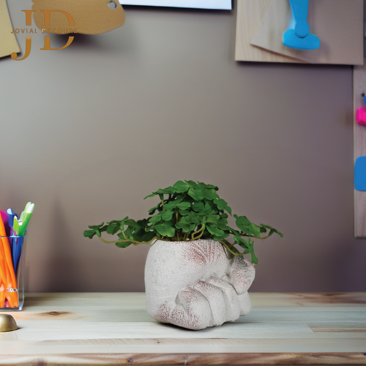 Hand Planter - Fist Flower Pot 04