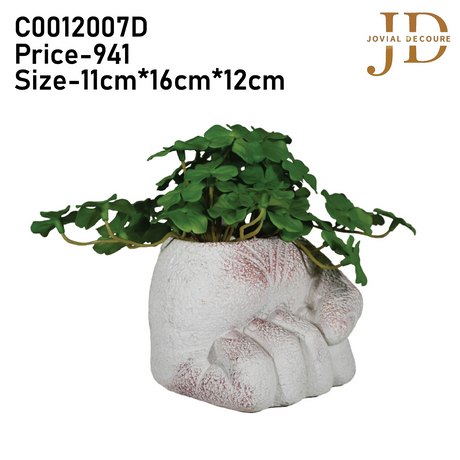 Hand Planter - Fist Flower Pot 04
