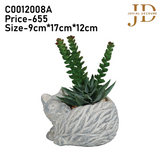 Artificial Faux Potted Plants for Table Desk (Cat Style)