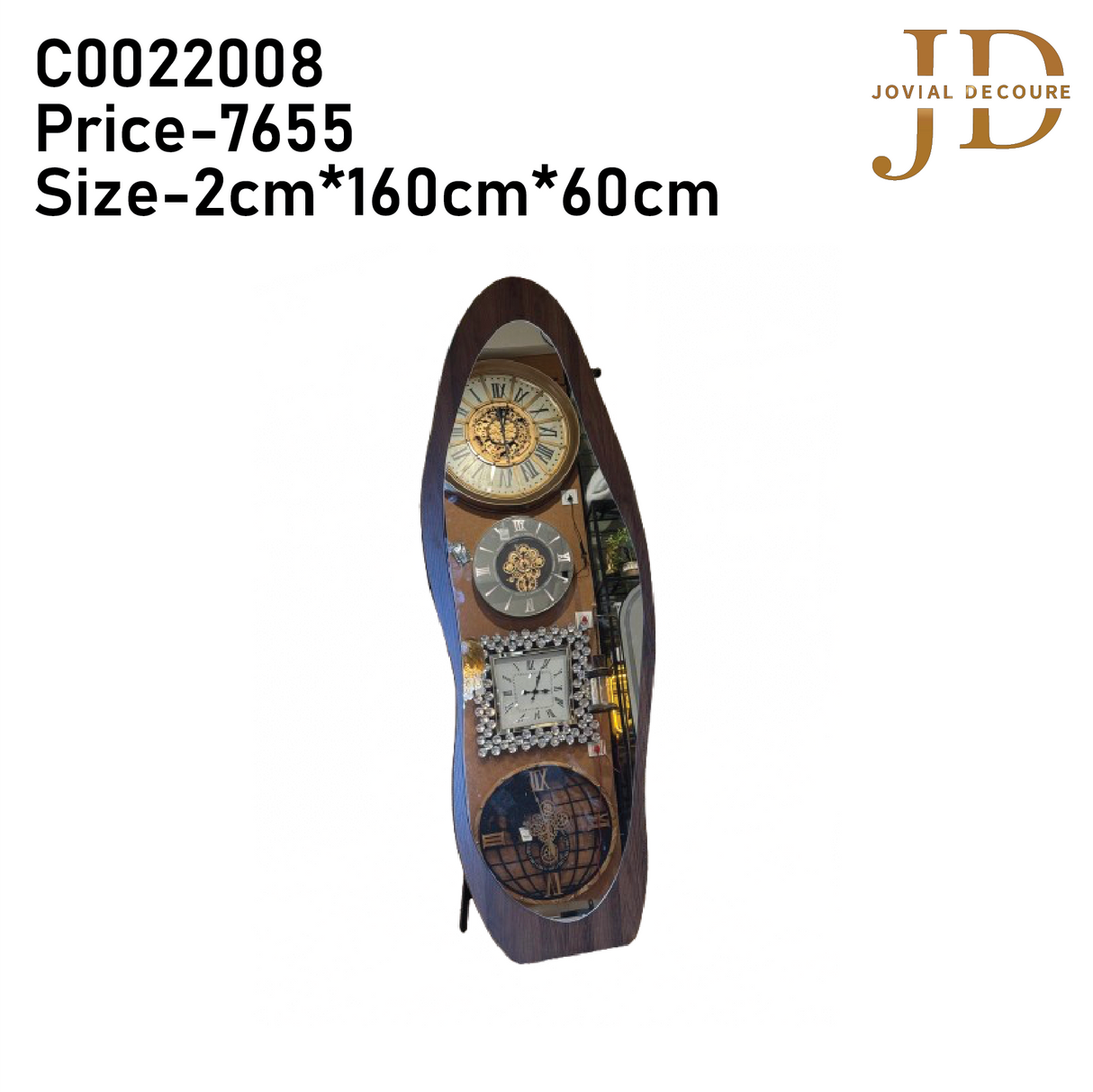 Wooden Design Mirror with Stand