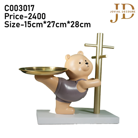 Teddy Book Stand with Tray 01