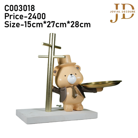 Teddy Book Stand with Tray 02