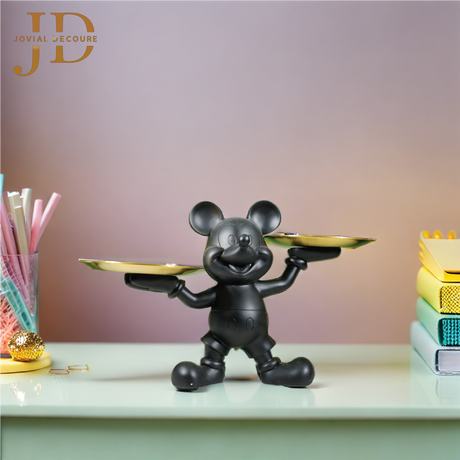 Mickey Statue with Trays