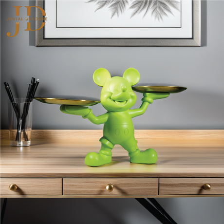 Mickey Statue with Trays