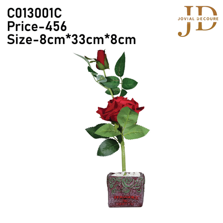 Elegant Rose Haven (Red) Bonsai