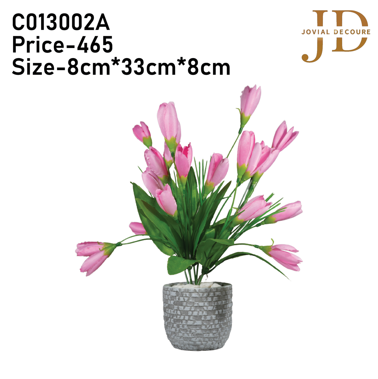Blossom Elegance Vase (Light Pink) Bonsai